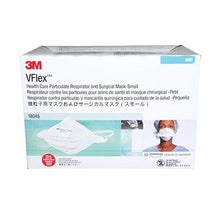 Load image into Gallery viewer, Face Mask - 3M VFLEX N95 Model 1804S - 1 Box Of 50 Masks - NIOSH Approved
