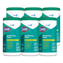 Load image into Gallery viewer, Disinfecting Wipes, 7 X 8, Fresh Scent, 75-canister, 6-carton
