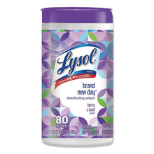 Load image into Gallery viewer, Disinfecting Wipes, 7 X 7.25, Lemon And Lime Blossom, 80 Wipes-canister
