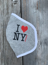 Load image into Gallery viewer, I heart NY - face mask - cotton washable mask
